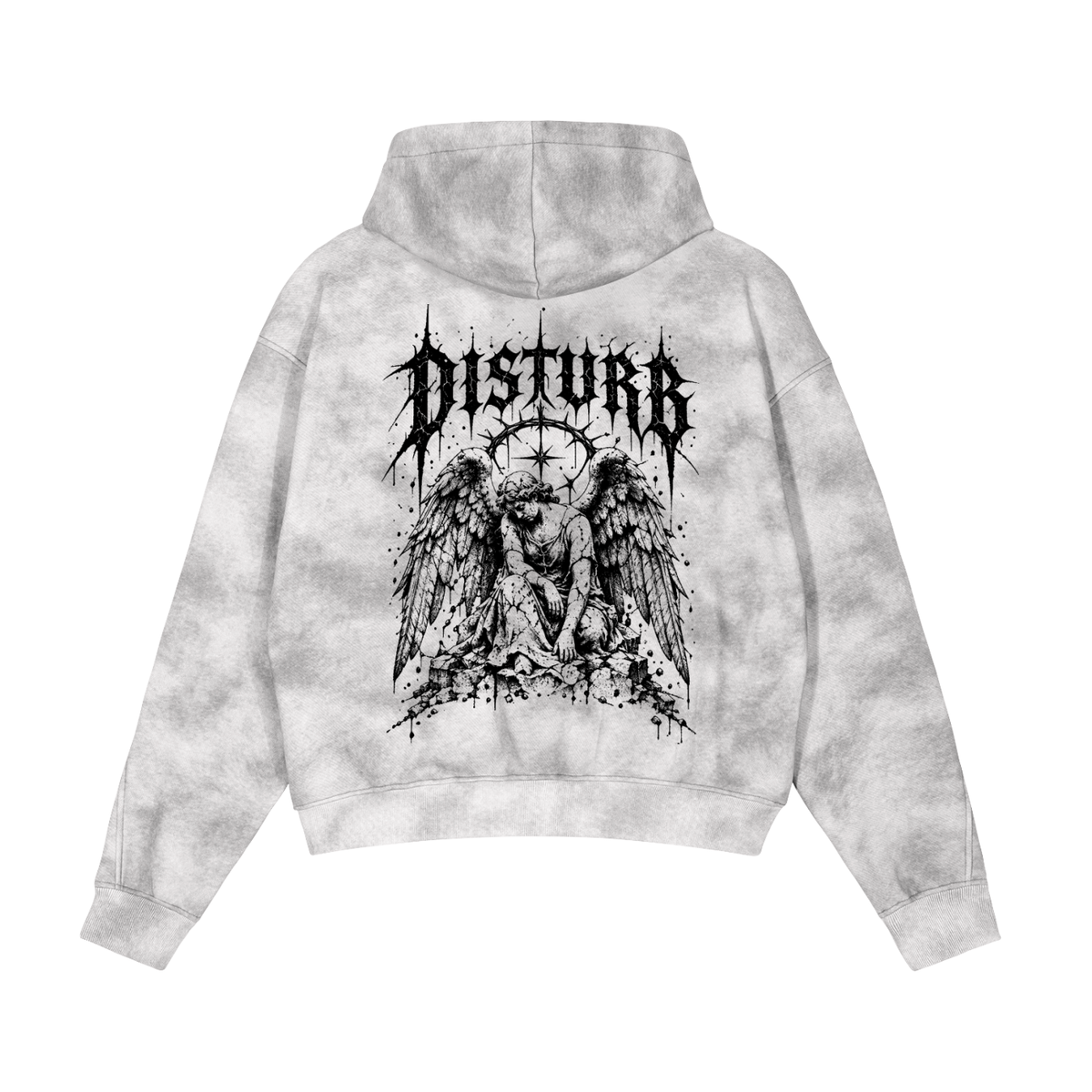 DISTURB “Disturb the Peace” Washed Zip Hoodie