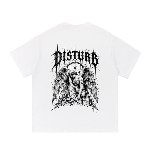 DISTURB “Disturb the Peace” Oversized Cotton Tee