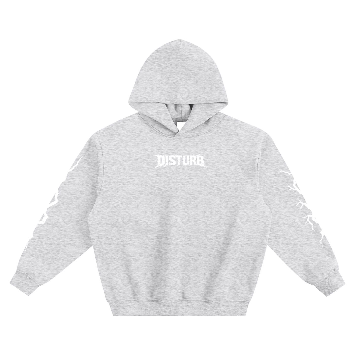 Disturb Fleeced Boxy Hoodie