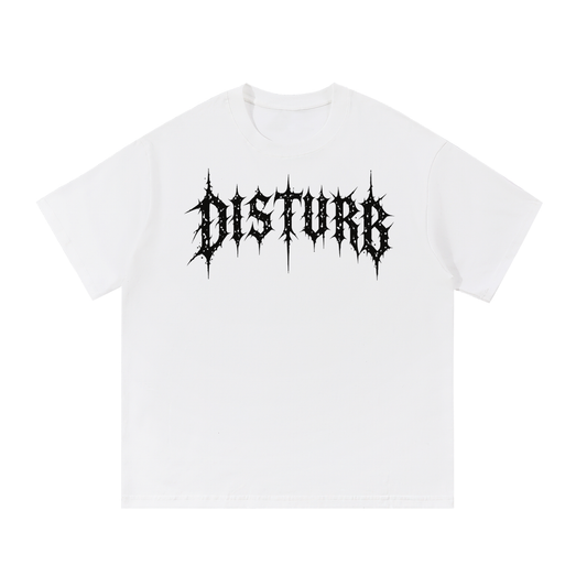 DISTURB “Disturb the Peace” Oversized Cotton Tee