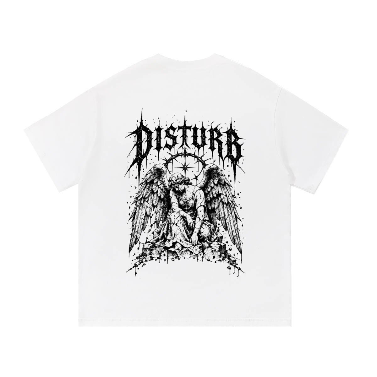 DISTURB “Disturb the Peace” Oversized Cotton Tee