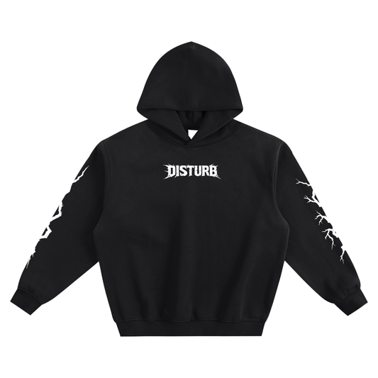 Disturb Fleeced Boxy Hoodie